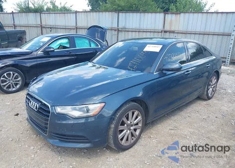 2015 Audi A6 2.0T Premium from USA, damaged, VIN WAUGFAFCXFN027672
